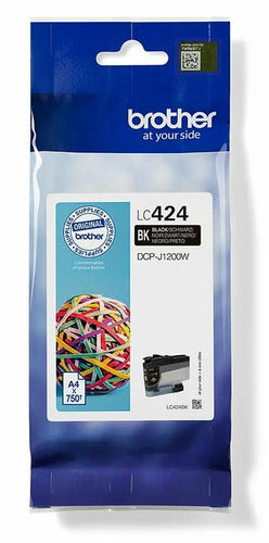 Brother LC-424BK ink cartridge 1 pc(s) Original Black Brother LC-424BK ink cartridge 1 pc(s) Original Black